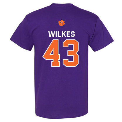 Clemson - NCAA Football : Billy Wilkes - Classic Shersey T-Shirt-1