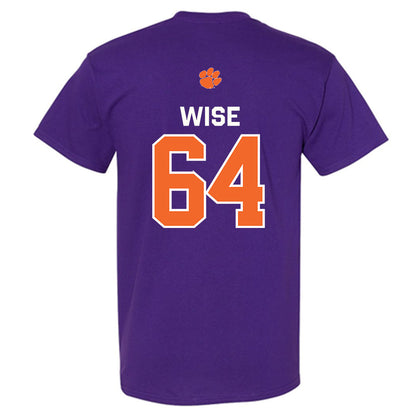 Clemson - NCAA Football : Grant Wise - Classic Shersey T-Shirt-1