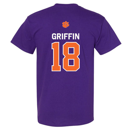 Clemson - NCAA Football : Kylon Griffin - Classic Shersey T-Shirt-1