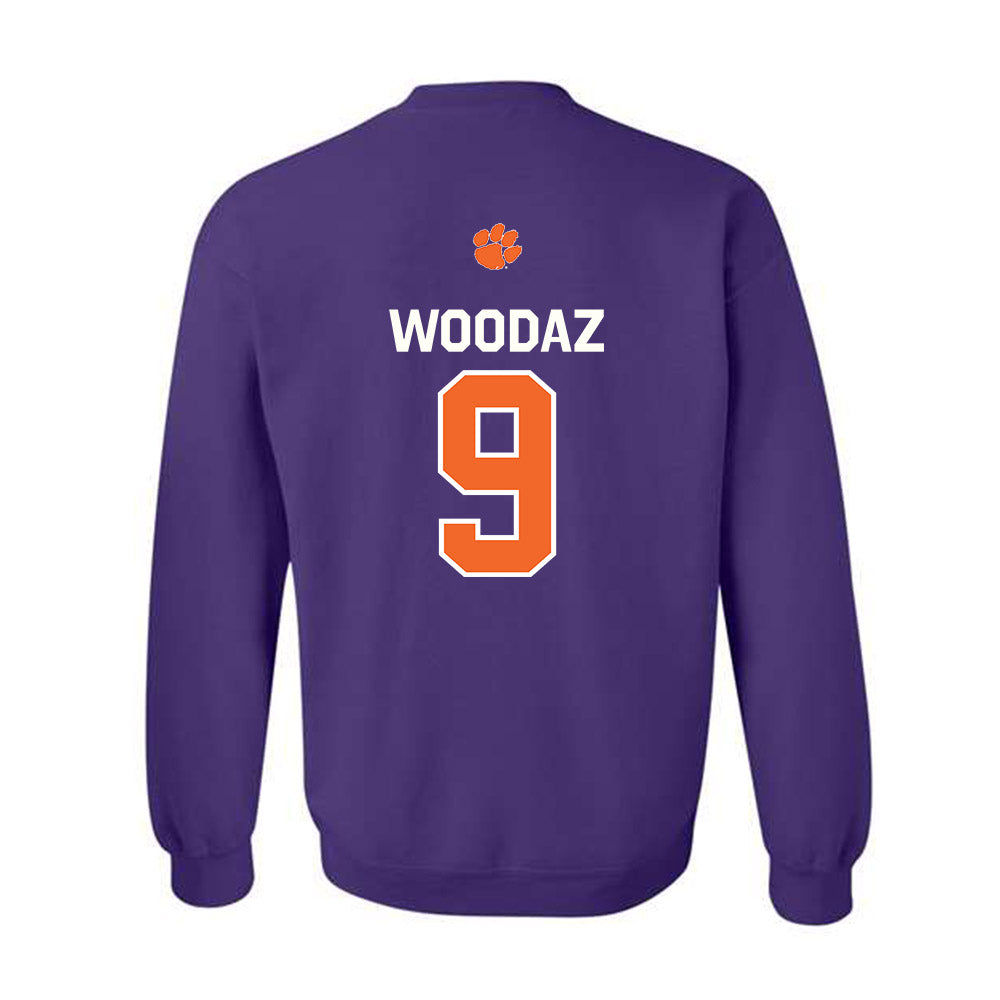Clemson - NCAA Football : Drew Woodaz - Classic Shersey Crewneck Sweatshirt-1