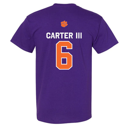 Clemson - NCAA Football : Jerome Carter III - Classic Shersey T-Shirt-1
