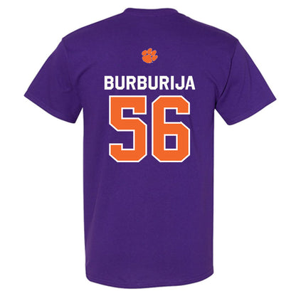 Clemson - NCAA Football : Andy Burburija - Classic Shersey T-Shirt-1