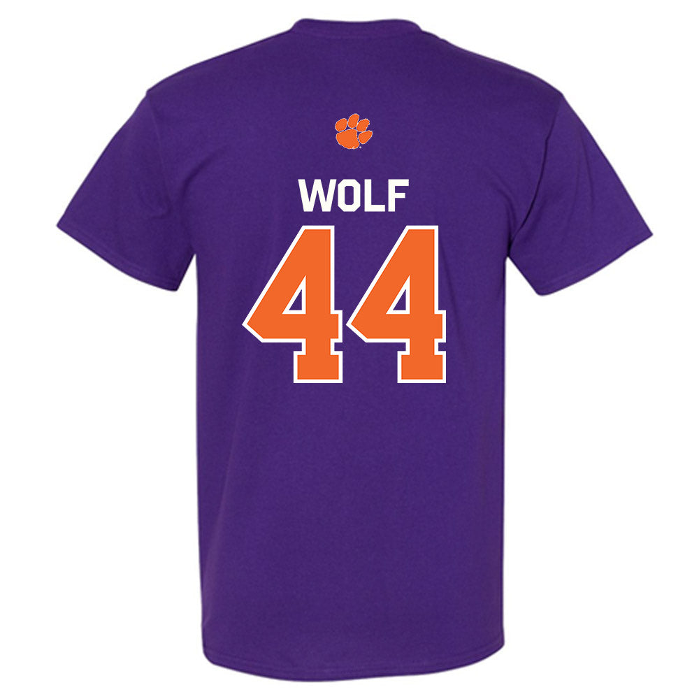 Clemson - NCAA Football : Jack Wolf - Classic Shersey T-Shirt-1