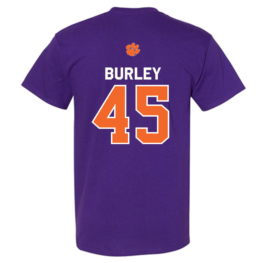 Clemson - NCAA Football : Vic Burley - Classic Shersey T-Shirt-1