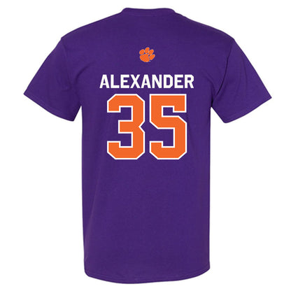 Clemson - NCAA Football : Jeremiah Alexander - Classic Shersey T-Shirt-1