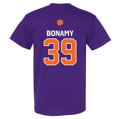 Clemson - NCAA Football : J.D. Bonamy - Classic Shersey T-Shirt-1