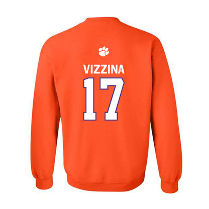 Clemson - NCAA Football : Christopher Vizzina - Classic Shersey Crewneck Sweatshirt-1