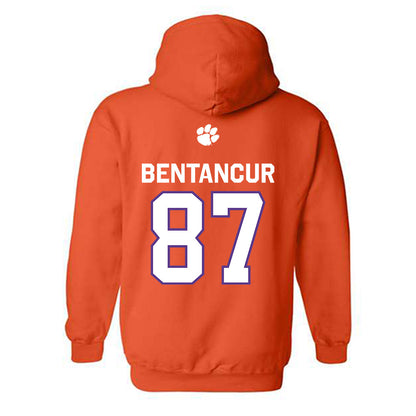 Clemson - NCAA Football : Christian Bentancur - Classic Shersey Hooded Sweatshirt-1
