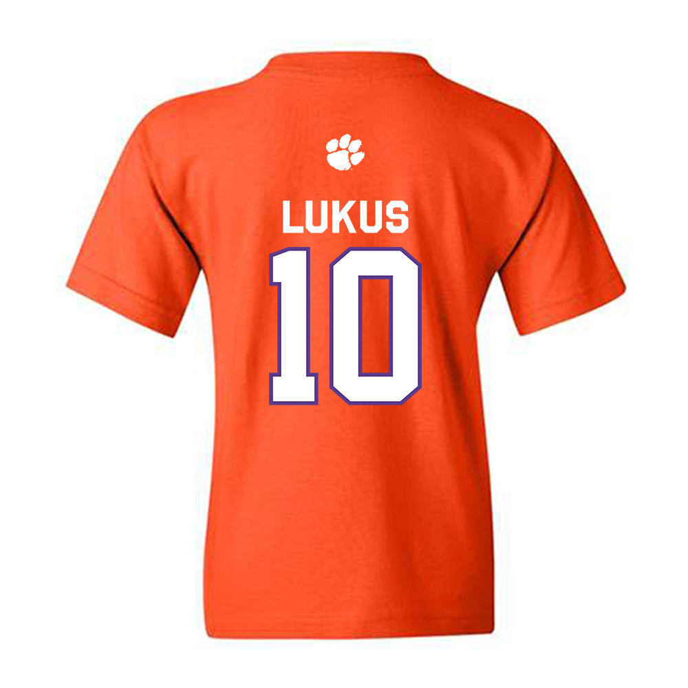 Clemson - NCAA Football : Jeadyn Lukus - Classic Shersey Youth T-Shirt-1