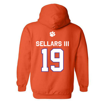 Clemson - NCAA Football : Gordon Sellars III - Classic Shersey Hooded Sweatshirt-1