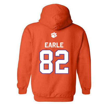 Clemson - NCAA Football : Sam Earle - Classic Shersey Hooded Sweatshirt-1
