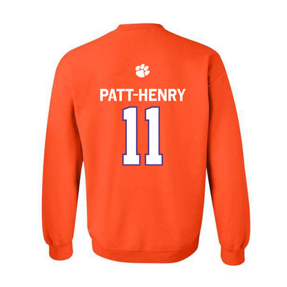 Clemson - NCAA Football : Olsen Patt-Henry - Classic Shersey Crewneck Sweatshirt-1