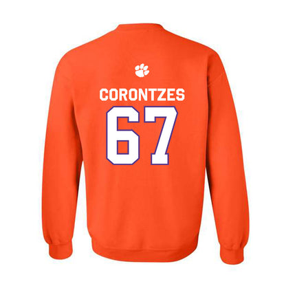 Clemson - NCAA Football : Seth Corontzes - Classic Shersey Crewneck Sweatshirt-1