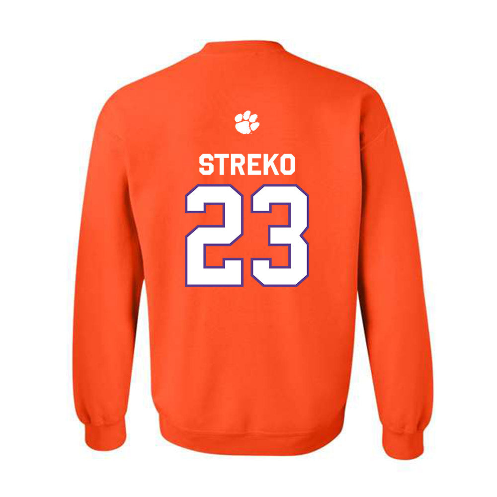 Clemson - NCAA Football : Peyton Streko - Classic Shersey Crewneck Sweatshirt-1