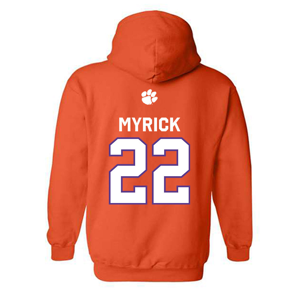 Clemson - NCAA Football : Corey Myrick - Classic Shersey Hooded Sweatshirt-1