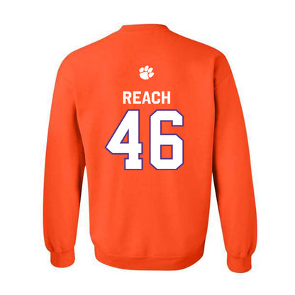 Clemson - NCAA Football : Jackson Reach - Classic Shersey Crewneck Sweatshirt-1