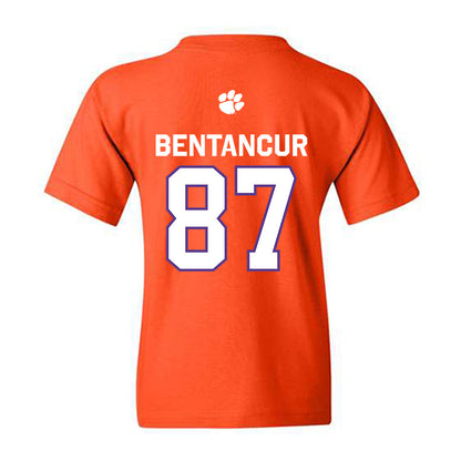 Clemson - NCAA Football : Christian Bentancur - Classic Shersey Youth T-Shirt-1