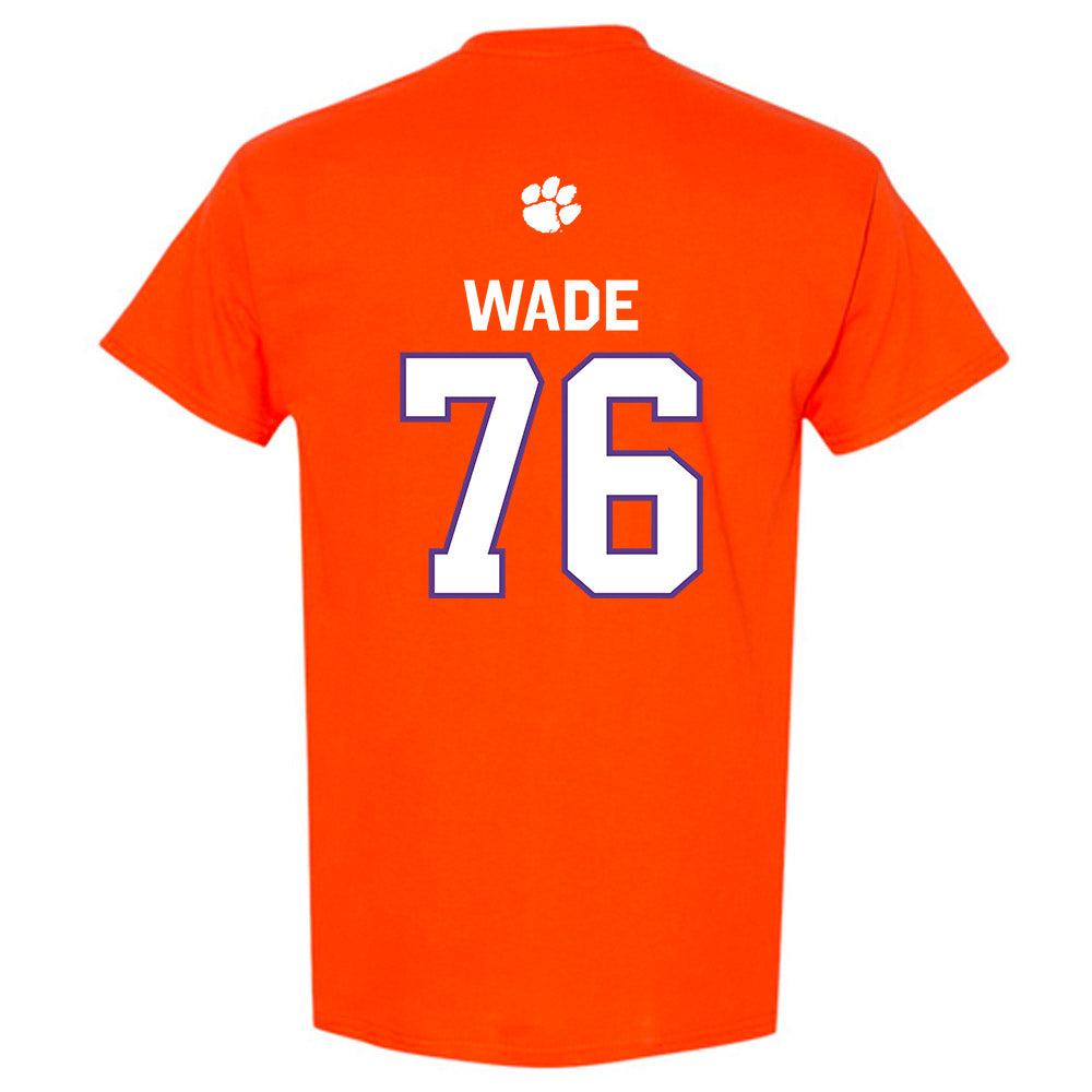 Clemson - NCAA Football : Mason Wade - Classic Shersey T-Shirt-1