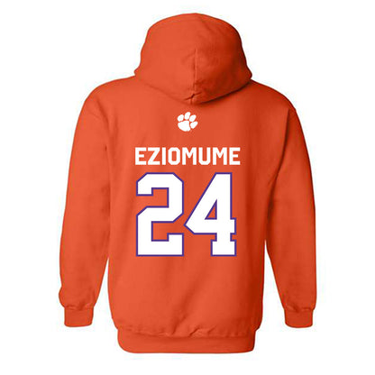 Clemson - NCAA Football : David Eziomume - Classic Shersey Hooded Sweatshirt-1