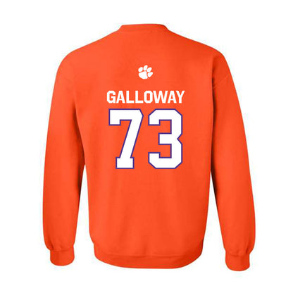 Clemson - NCAA Football : Hayes Galloway - Classic Shersey Crewneck Sweatshirt-1