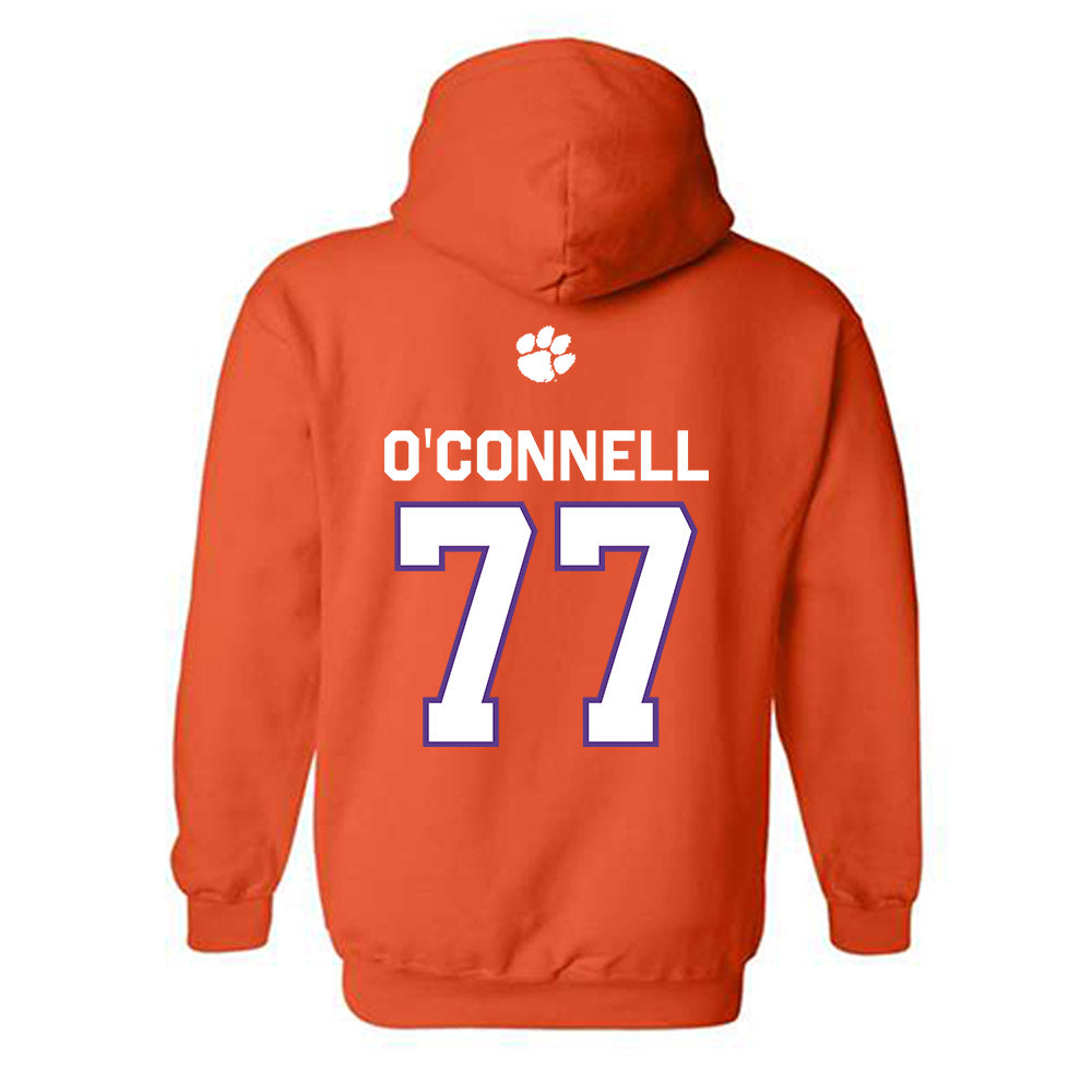 Clemson - NCAA Football : Ronan O'Connell - Classic Shersey Hooded Sweatshirt-1
