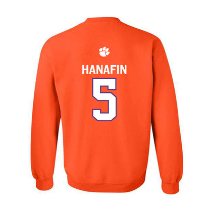 Clemson - NCAA Football : Ronan Hanafin - Classic Shersey Crewneck Sweatshirt-1