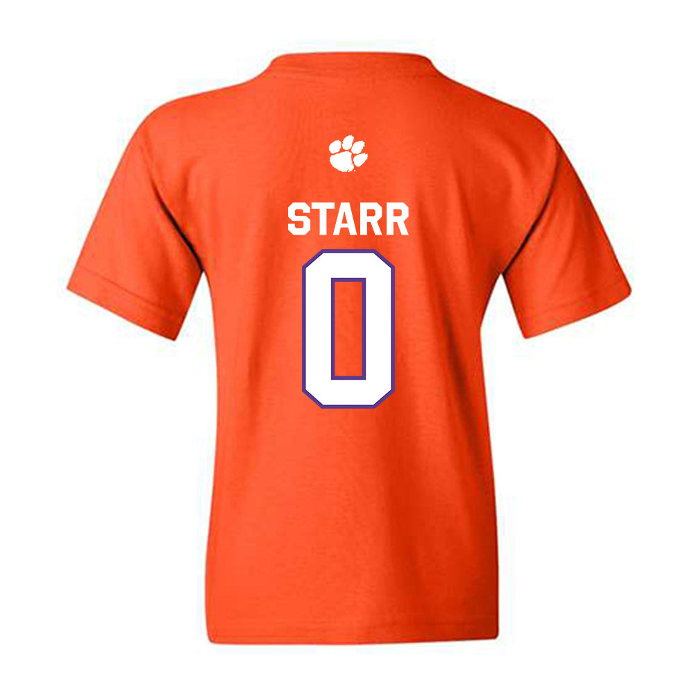 Clemson - NCAA Football : Donovan Starr - Classic Shersey Youth T-Shirt-1