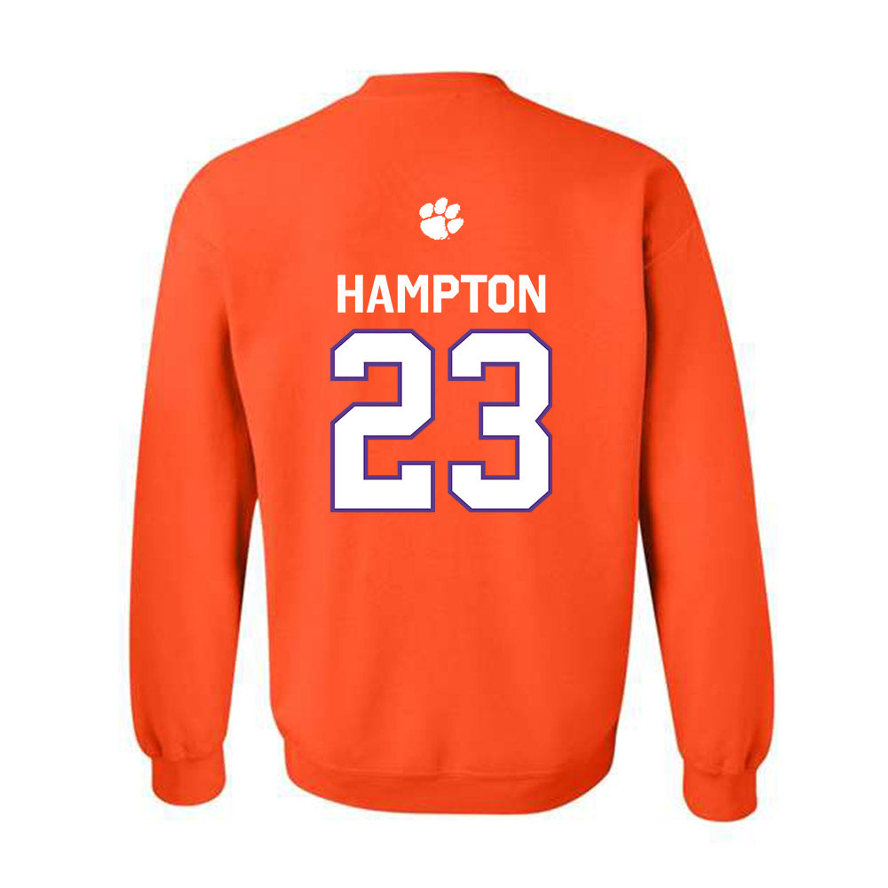 Clemson - NCAA Football : Ashton Hampton - Classic Shersey Crewneck Sweatshirt-1