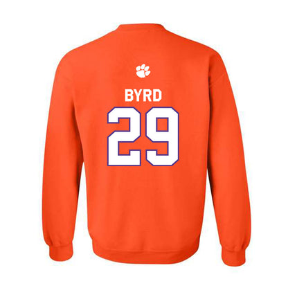 Clemson - NCAA Football : Chase Byrd - Classic Shersey Crewneck Sweatshirt-1