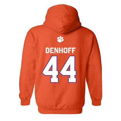 Clemson - NCAA Football : Cade Denhoff - Classic Shersey Hooded Sweatshirt-1