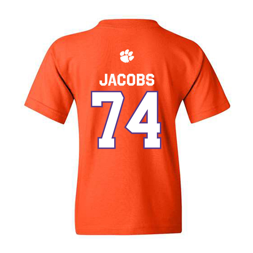 Clemson - NCAA Football : Brayden Jacobs - Classic Shersey Youth T-Shirt-1