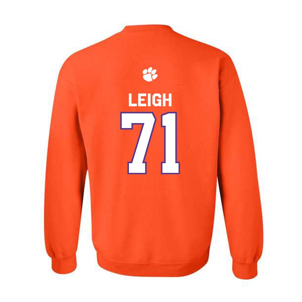 Clemson - NCAA Football : Tristan Leigh - Classic Shersey Crewneck Sweatshirt-1