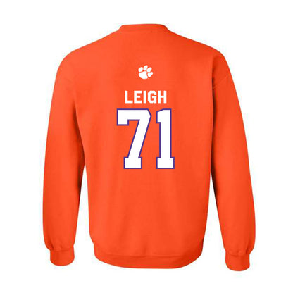 Clemson - NCAA Football : Tristan Leigh - Classic Shersey Crewneck Sweatshirt-1