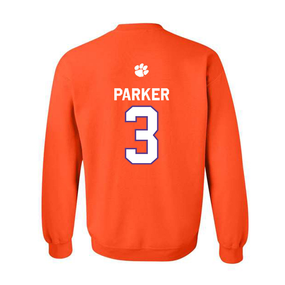 Clemson - NCAA Football : T.J. Parker - Classic Shersey Crewneck Sweatshirt-1