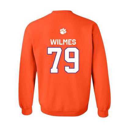 Clemson - NCAA Football : Braden Wilmes - Classic Shersey Crewneck Sweatshirt-1