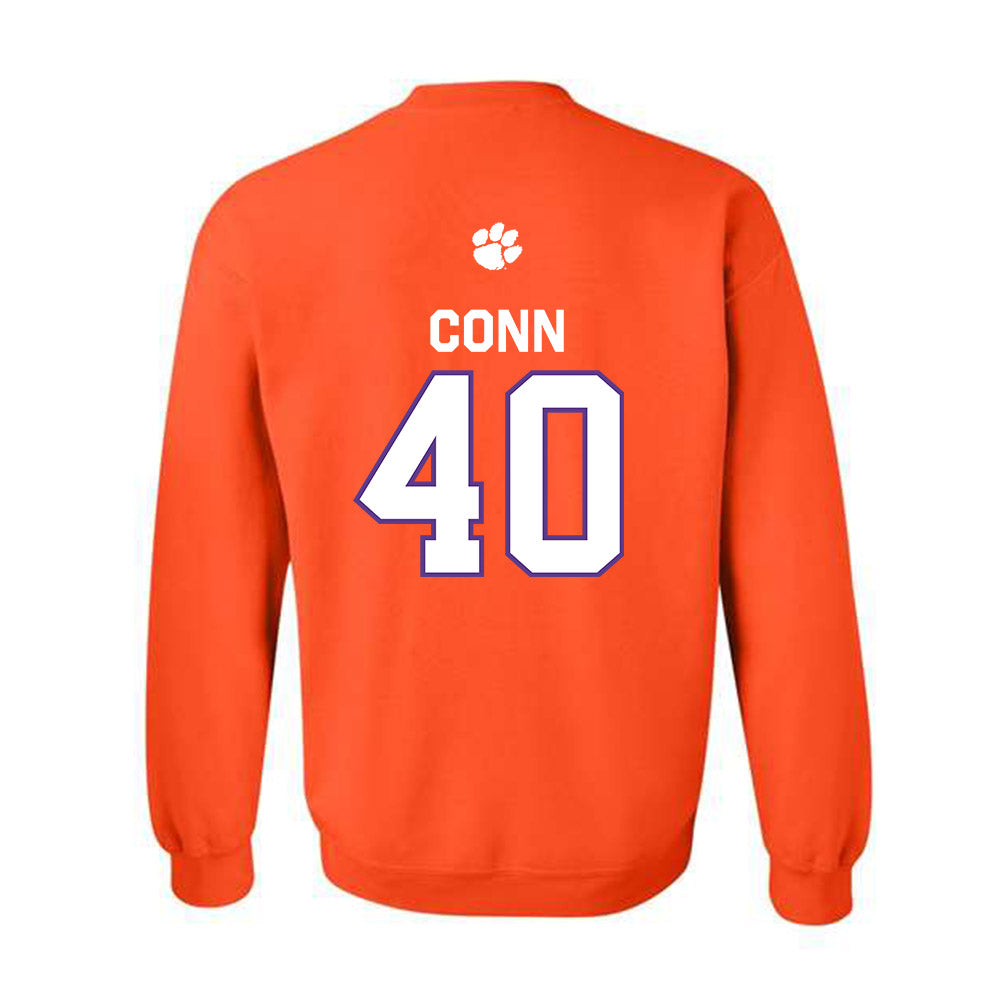 Clemson - NCAA Football : Brodey Conn - Classic Shersey Crewneck Sweatshirt-1