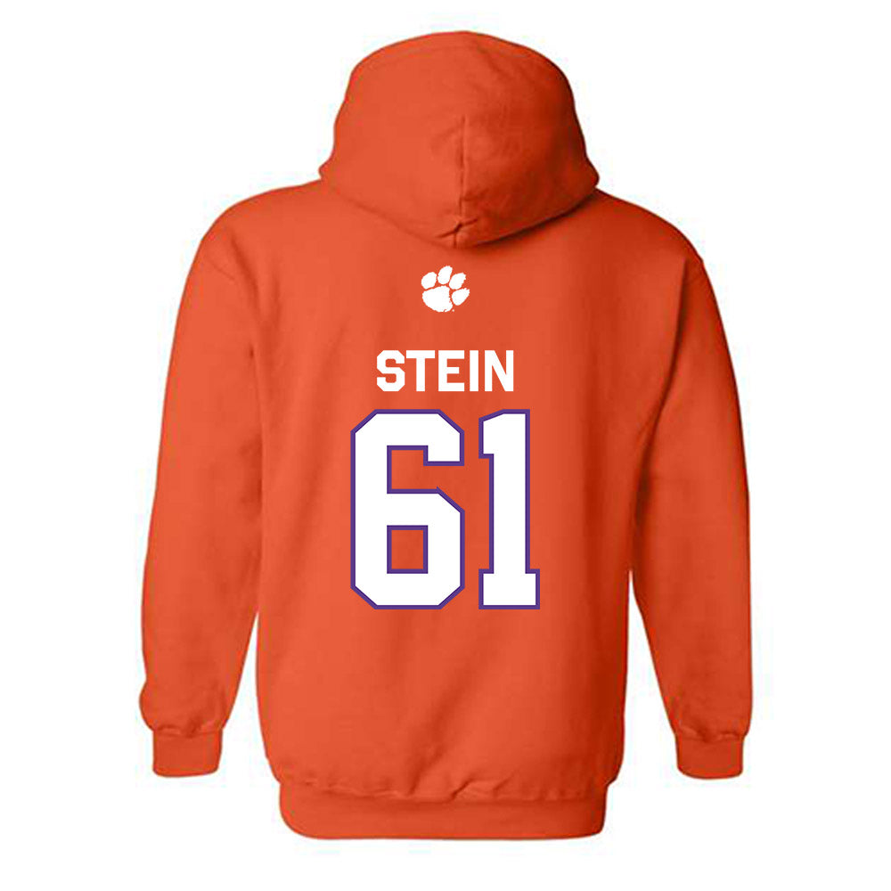 Clemson - NCAA Football : Danny Stein - Classic Shersey Hooded Sweatshirt-1