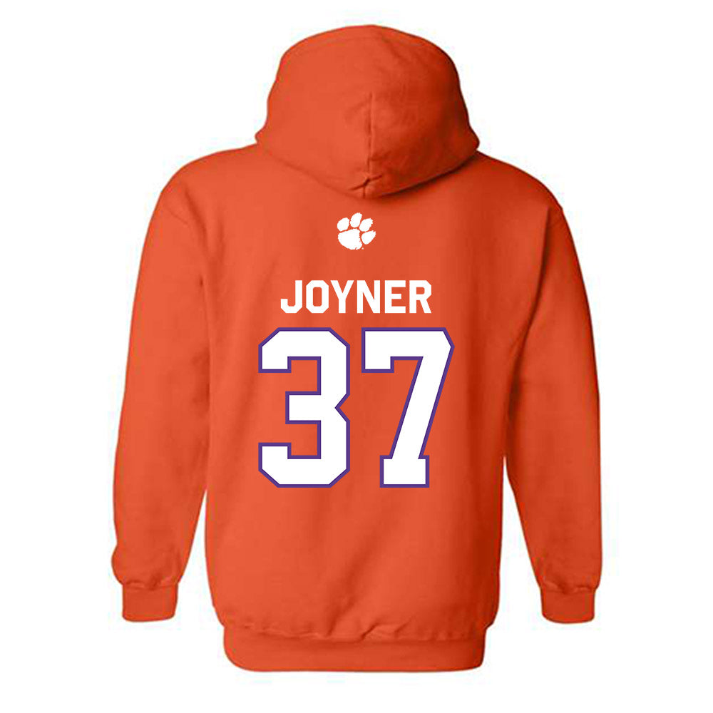Clemson - NCAA Football : Davion Joyner - Classic Shersey Hooded Sweatshirt-1