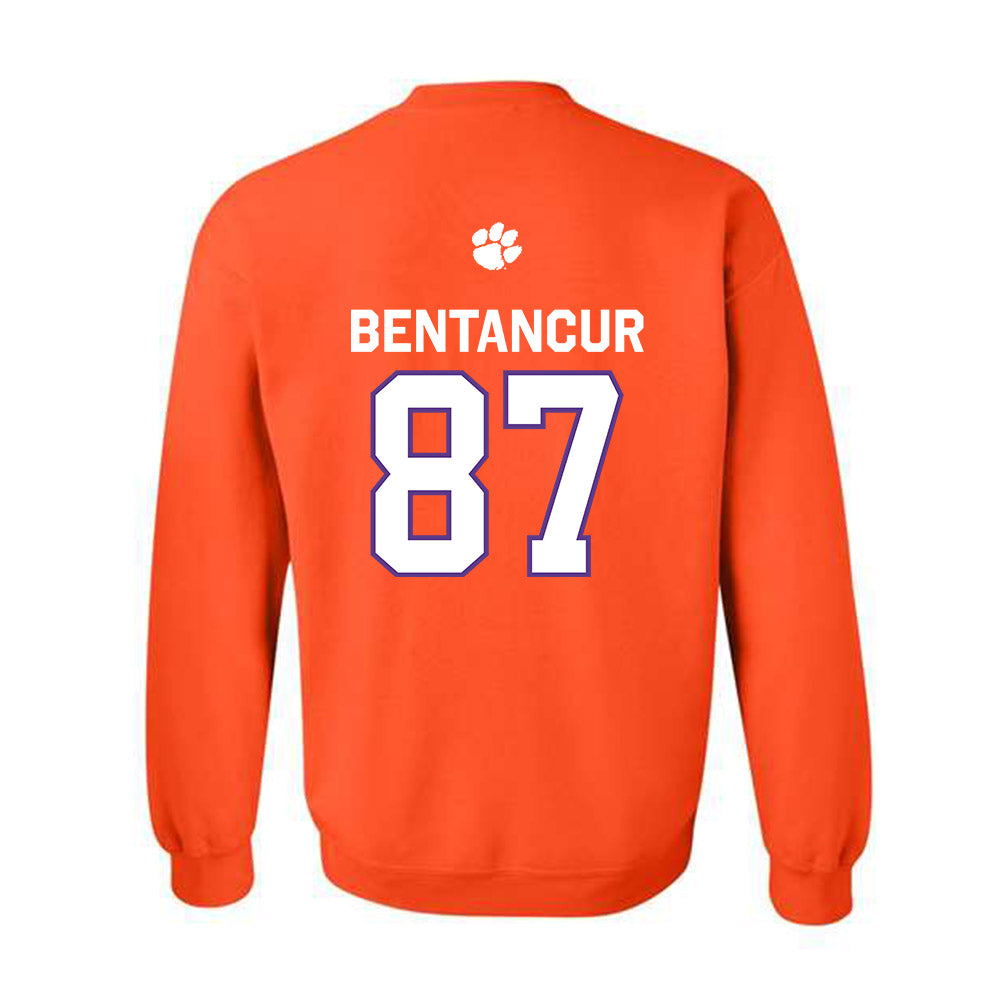 Clemson - NCAA Football : Christian Bentancur - Classic Shersey Crewneck Sweatshirt-1