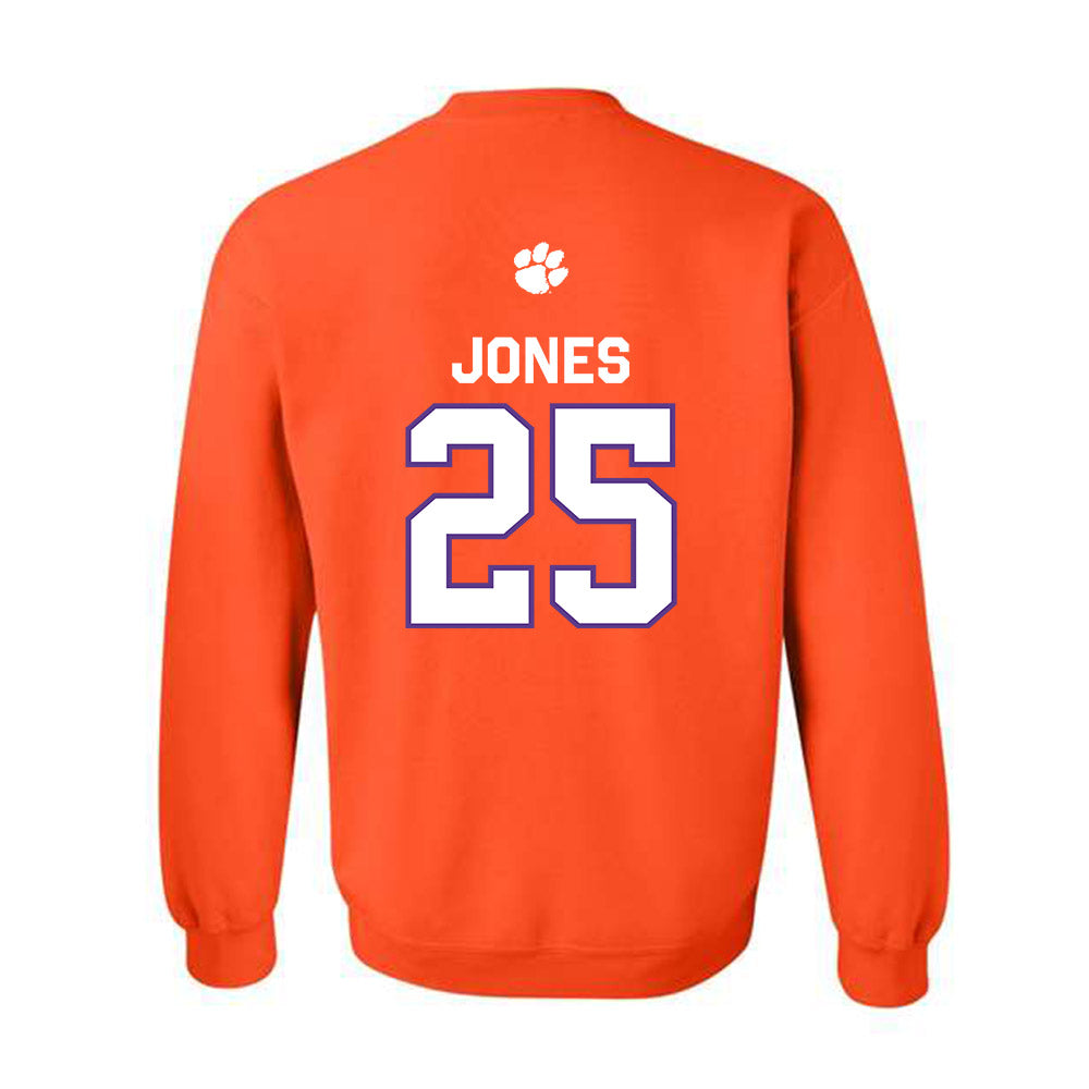 Clemson - NCAA Football : Ricardo Jones - Classic Shersey Crewneck Sweatshirt-1