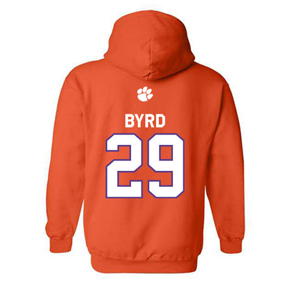 Clemson - NCAA Football : Chase Byrd - Classic Shersey Hooded Sweatshirt-1
