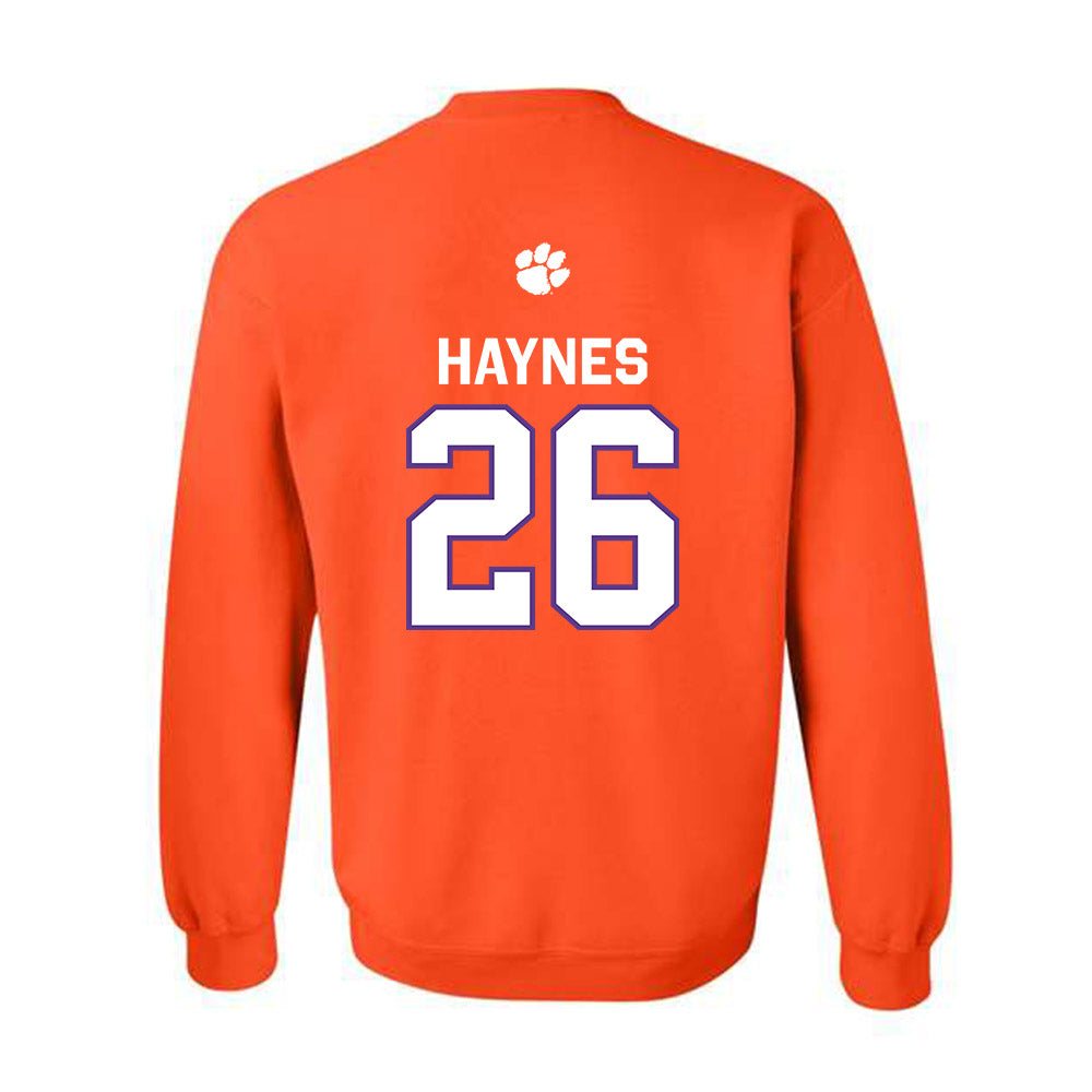 Clemson - NCAA Football : Jay Haynes - Classic Shersey Crewneck Sweatshirt-1