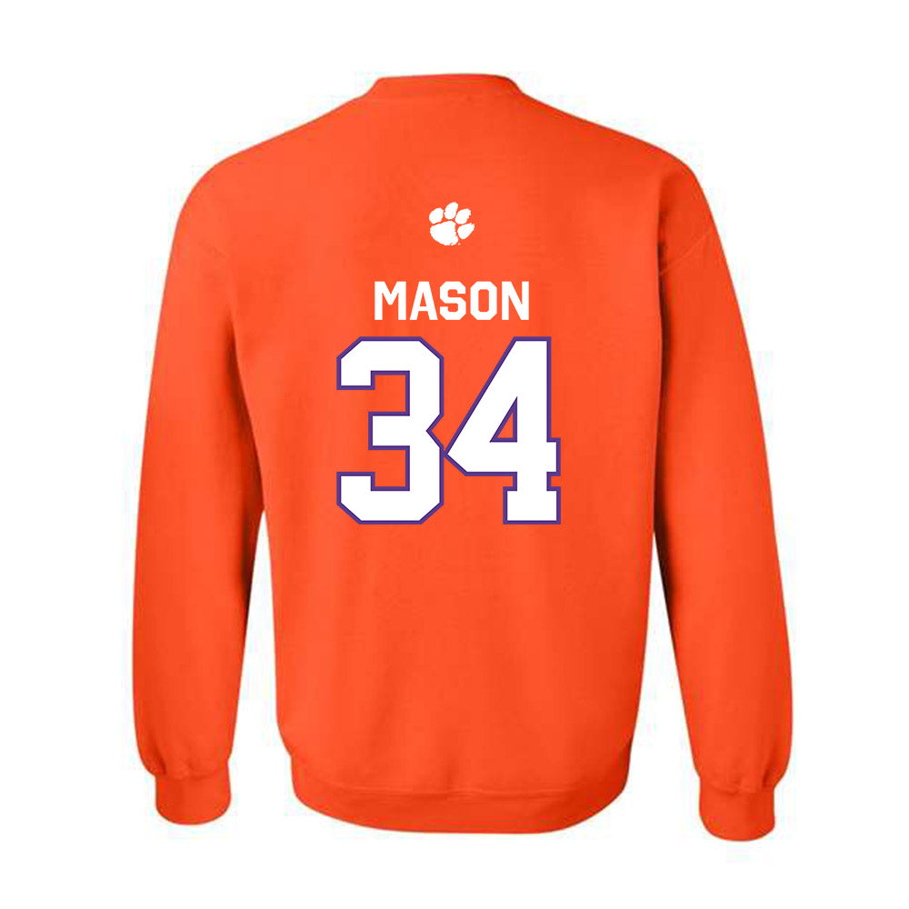 Clemson - NCAA Football : Armon Mason - Classic Shersey Crewneck Sweatshirt-1