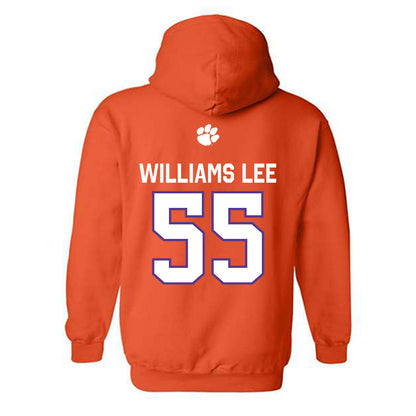 Clemson - NCAA Football : Makhi Williams Lee - Classic Shersey Hooded Sweatshirt-1
