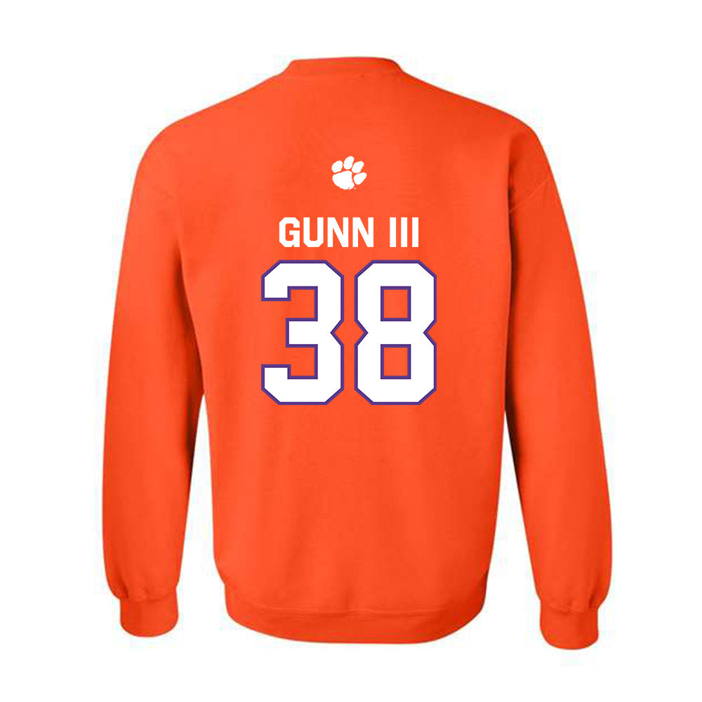 Clemson - NCAA Football : Robert Gunn III - Classic Shersey Crewneck Sweatshirt-1