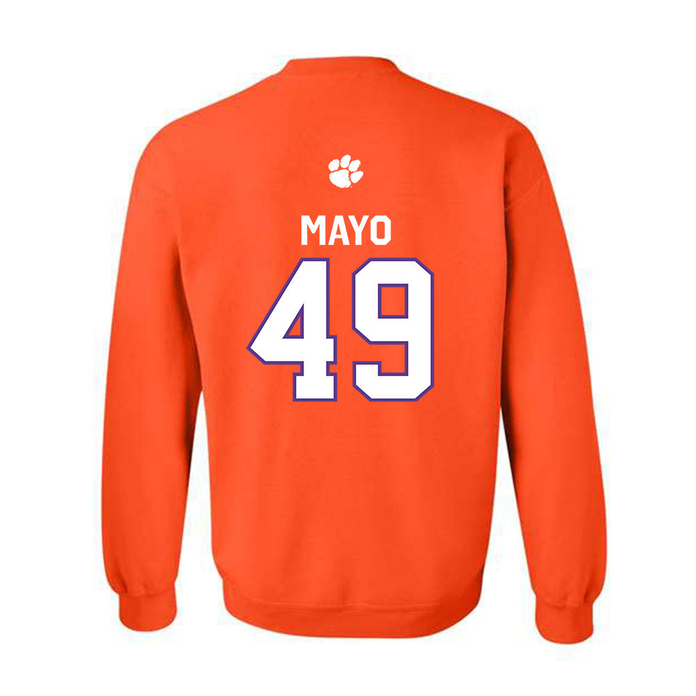 Clemson - NCAA Football : Darien Mayo - Classic Shersey Crewneck Sweatshirt-1