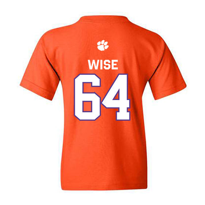 Clemson - NCAA Football : Grant Wise - Classic Shersey Youth T-Shirt-1