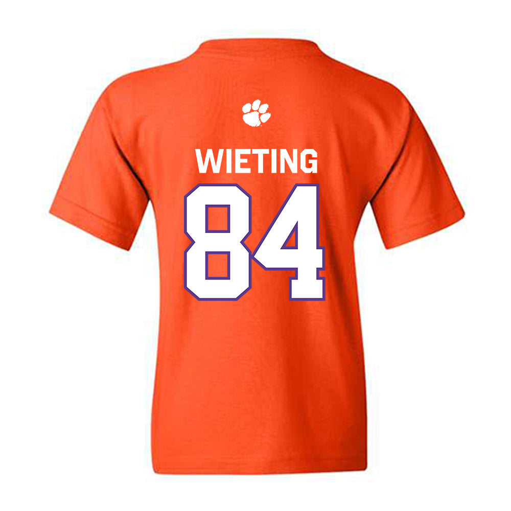 Clemson - NCAA Football : Avery Wieting - Classic Shersey Youth T-Shirt-1
