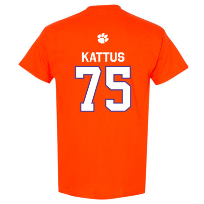 Clemson - NCAA Football : Tucker Kattus - Classic Shersey T-Shirt-1