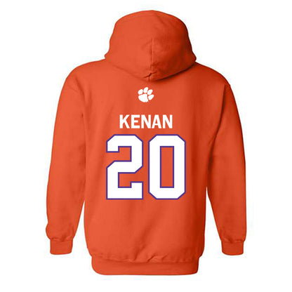 Clemson - NCAA Football : Jakarrion Kenan - Classic Shersey Hooded Sweatshirt-1